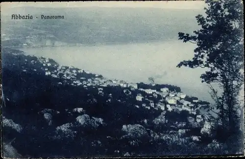 Ak Opatija Abbazia Kroatien, Panorama