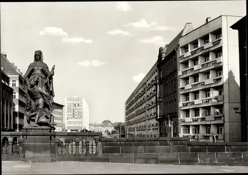 Ak Berlin Mitte, Friedrichsgracht, Gertraudenbrücke