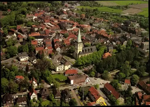 Ak Lüdinghausen Münsterland, Fliegeraufnahme