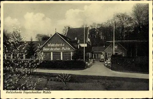 Ak Diepeschrath Bergisch Gladbach Nordrhein Westfalen, Waldschenke Diepeschrather Mühle