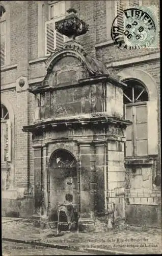 Ak Lisieux Calvados, Ancienne Fontaine