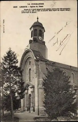 Ak Lisieux Calvados, Eglise du Desir