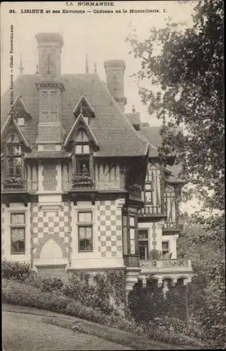 Ak Lisieux Calvados, Chateau de la Monteillerie