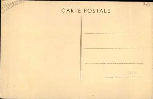 Ak Lisieux Calvados, Rue aux Fevres, Stühle, Il a ete juge ainsi en 1917