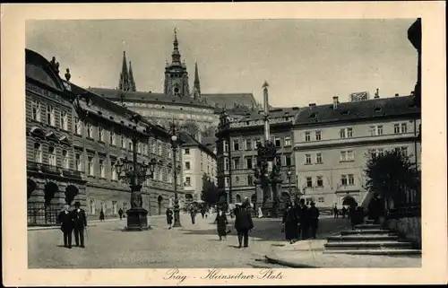 Ak Praha Prag Tschechien, Kleinseitner Platz