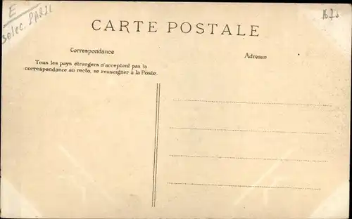 Ak Paris, Les Fetes de la Mi Careme 1905, Char de la Chasse