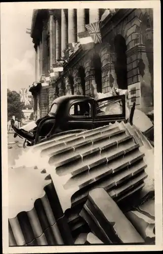 Ak Paris VIII., Liberation de Paris, a l'Hotel Crillon