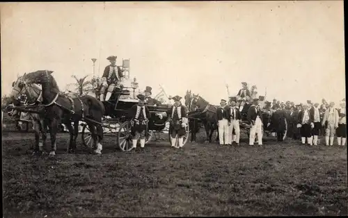 Ak Groningen Niederlande, Histoorisch Allegorische Optocht, 10.09.1913