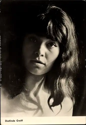 Ak Schauspielerin Dietlinde Greiff, DEFA, Schritt für Schritt