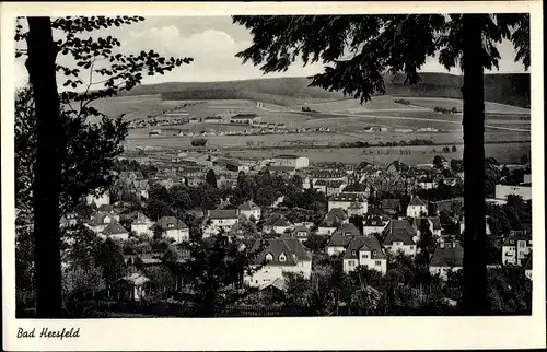 Ak Bad Hersfeld in Hessen, Panorama vom Ort