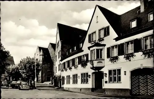 Ak Rüdesheim am Rhein, Hotel und Weinhaus Corvers Ratskeller