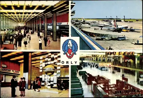 Ak Aeroport de Paris Orly, Hall,L'Aire de Stationnement