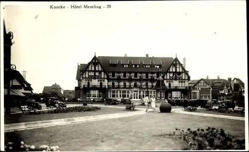 Ak Knokke Heist Heyst Knocke sur Mer Westflandern, Hotel Memling