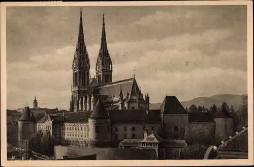 Ak Zagreb Kroatien, Katedrala