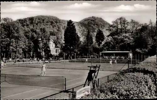 Ak Bad Harzburg am Harz, Tennisplätze