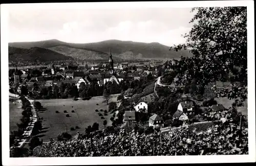 Ak Gengenbach im Schwarzwald, Blick auf den Ort