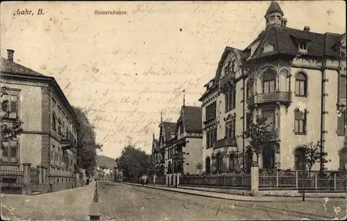 Ak Lahr im Schwarzwald Baden, Kaiserstraße, Restaurant Zum Schutterlindenberg