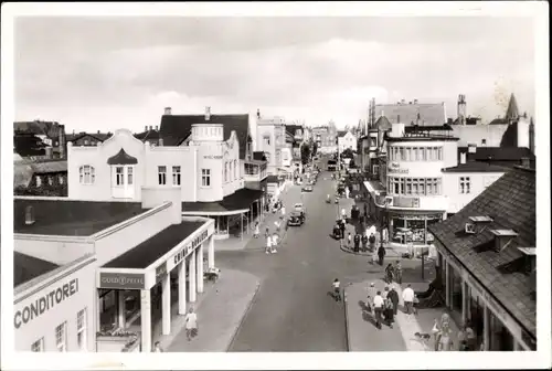 Ak Westerland auf Sylt, Frioedrichstraße, Konditorei