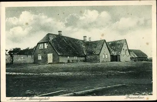 Ak Wenningstedt Braderup auf Sylt, Friesenhaus