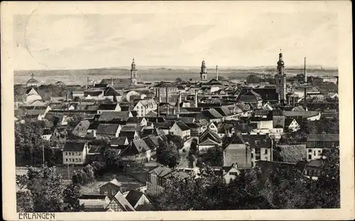 Ak Erlangen in Mittelfranken Bayern, Stadtbild