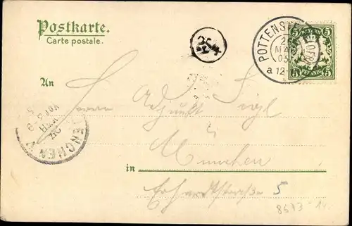 Ak Tüchersfeld Pottenstein in fränk. Schweiz, Felsen