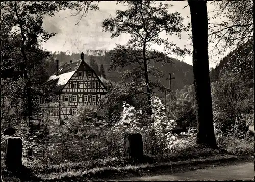 Ak Bad Teinach Zavelstein im Schwarzwald Jugenddorf Haus Waldfrieden