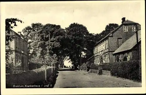 Ak Breklum in Nordfriesland, Krankenhaus I und II