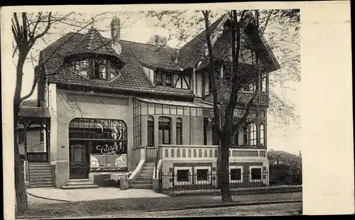 Ak Bad Nenndorf an der Weser, Konditorei und Cafe Heinr. Pfingsten, Rodenberger Allee, Kramerstraße