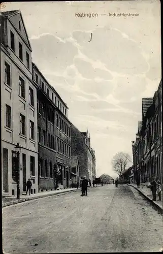 Ak Ratingen Nordrhein Westfalen, Industriestraße