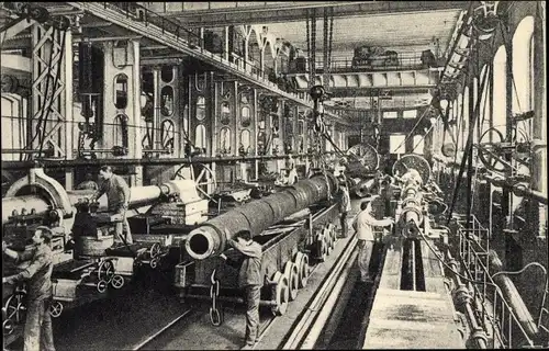 Ak Essen im Ruhrgebiet, Krupp'sche Kanonenwerkstatt II