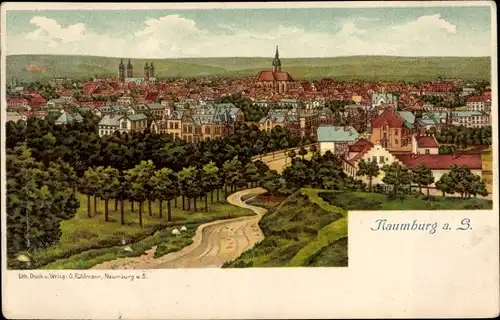 Litho Naumburg an der Saale, Gesamtansicht