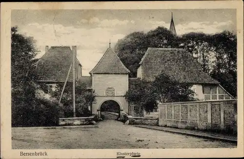 Ak Bersenbrück in Niedersachsen Klosterpforte