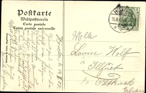 Ak Höxter an der Weser, Hennekenstraße