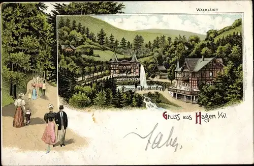 Litho Hagen in Westfalen, Waldlust