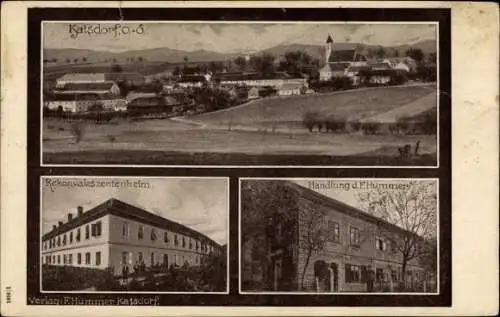 Ak Katsdorf in Oberösterreich, Handlung, Rekonvaleszentenheim, Totalansicht