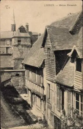 Ak Lisieux Calvados, Maison Normande