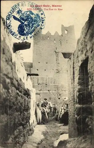 Ak Boudenib Marokko, Une Rue du Ksar
