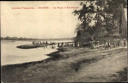 Ak Kouroussa Guinea, le Niger, Flusspartie