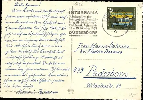 Ak Düsseldorf am Rhein, Corneliusplatz, Straßenbahn