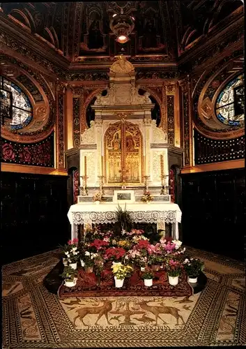 Ak Kevelaer am Niederrhein, Altar der Gnadenkapelle