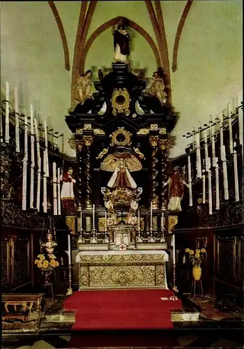 Ak Kevelaer am Niederrhein, Altar der Kerzenkapelle