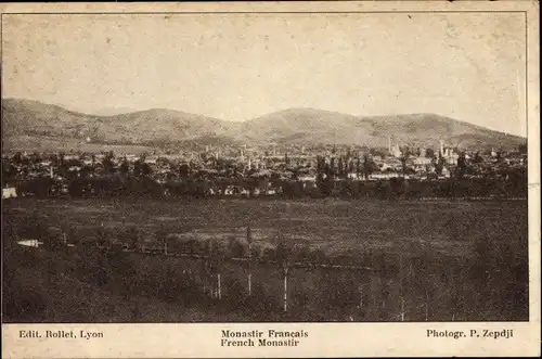 Ak Bitola Monastir Mazedonien, Monastir Francais, Panorama