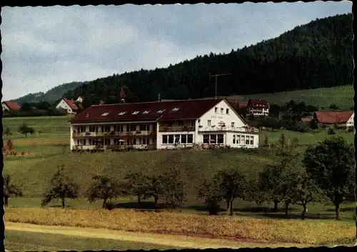 Ak Klosterreichenbach Baiersbronn im Schwarzwald, Kurhaushotel Waldgrund