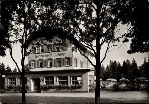 Ak Zuflucht Bad Peterstal Griesbach im Schwarzwald, Schmelzles Höhenhotel, Inh. Schmelzle u. Ott