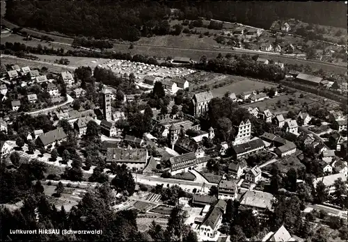 Ak Hirsau Calw im Schwarzwald, Fliegeraufnahme