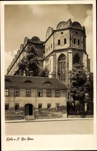 Ak Halle an der Saale, Dom, Choransicht