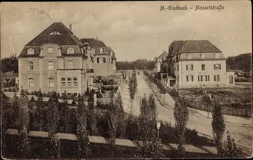 Ak Mönchengladbach am Niederrhein, Mozartstraße