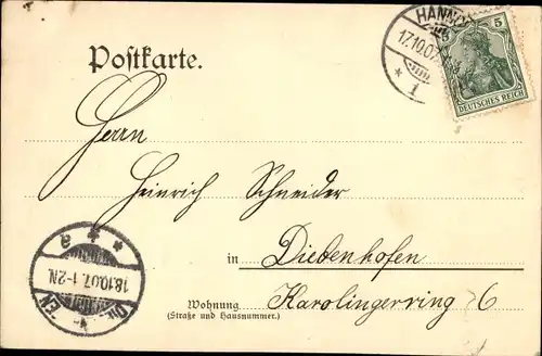 Ak Hemmingen in Niedersachsen, Gasthaus zur Post