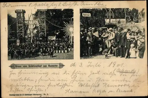 Ak Hannover in Niedersachsen, Schützenfest 1901