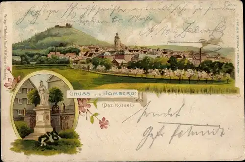 Ak Homberg an der Efze Hessen, Gesamtansicht